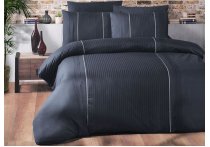 Постельное белье ранфорс delux First Choice - Dark Elegant Denim (Турция), евро